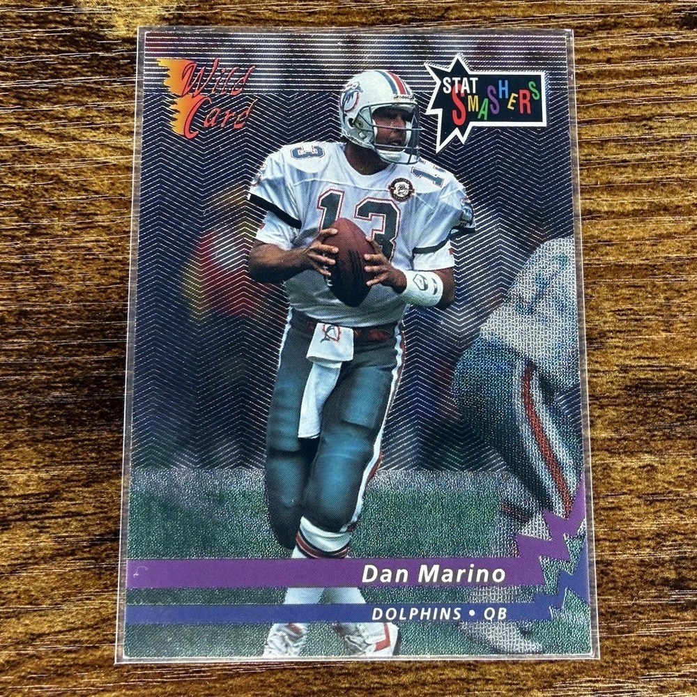 1992 Wild Card - Stat Smashers Dan Marino #SS-10